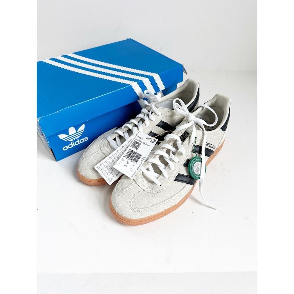 Adidas NWB Handball Spezial Sneaker Alumina Black White Women's 11